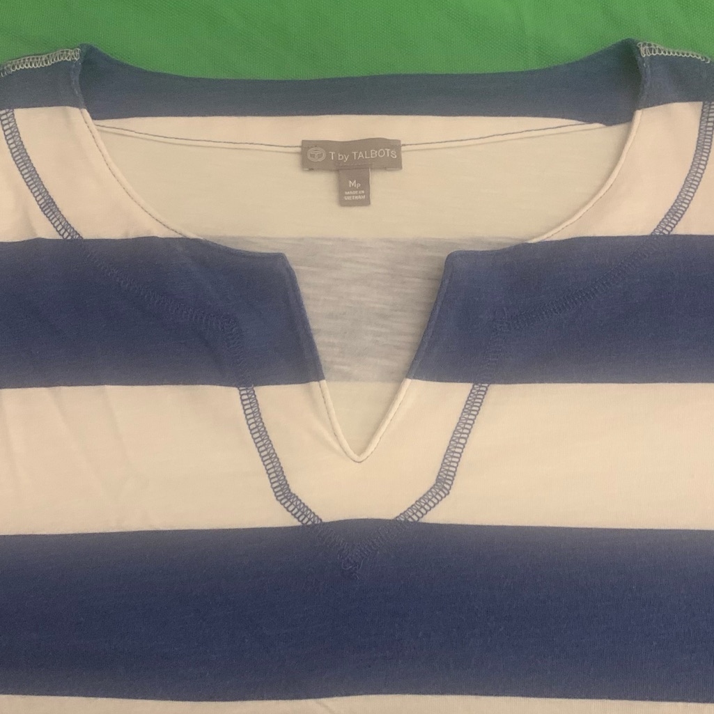 T By Talbots Striped Jersey